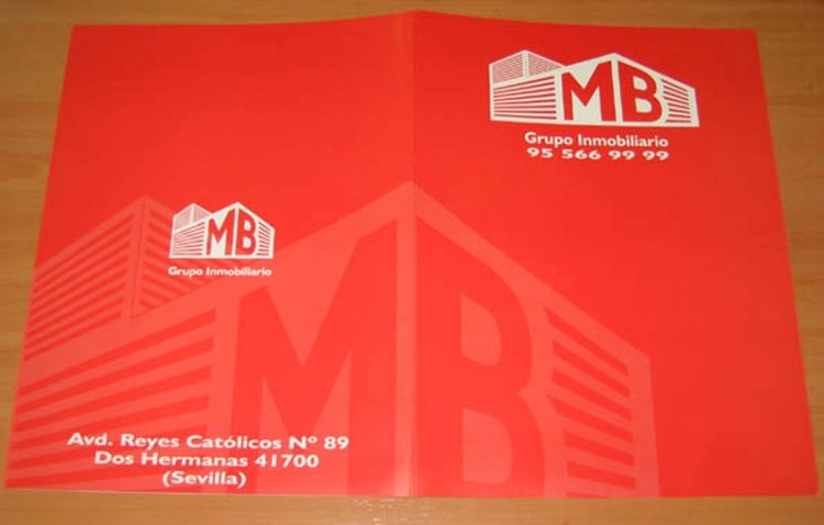 Diseño de carpeta para MB, Dos Hernanas Sevilla