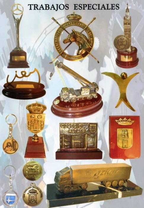 figuras y trofeos Sevilla