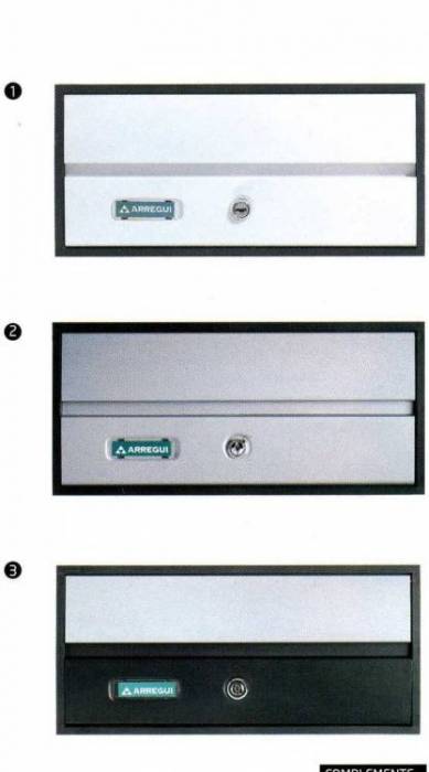 Mod. Alpha (blanco,plata, negro/plata)
