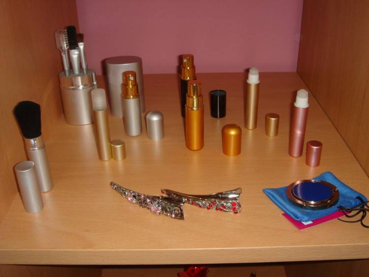 Perfumadores y brochas