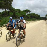 Paso por Doñana la otra mitad del grupo