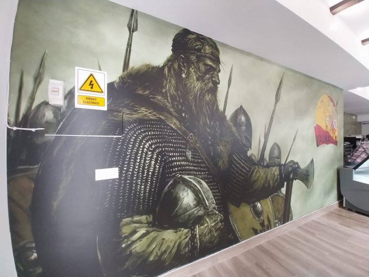 Fotomural para Valhalla en Benaocaz en C&aacute;diz.