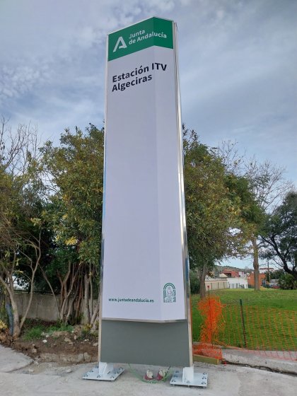 T&oacute;tem homologado por la Junta de Andaluc&iacute;a. Para la ITV de Algeciras.