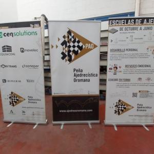 Roll up para nuestro cliente Cens Cuadros El&eacute;ctricos Nazarenos en Dos Hermanas, Sevilla.