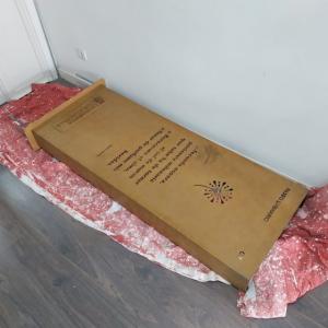 Tótem o Monolito calado sobre acero cortén, para el Ayuntamiento de Grazalema en Cádiz.