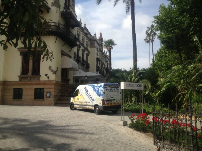 Rótulo luminoso. Hotel Alfonso XIII Sevilla. 