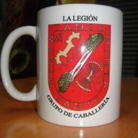 Grupo de Caballería La Legión Ronda Málaga. Tasa grabadas por sublimación