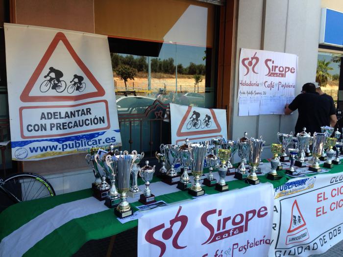 Trofeos Carreras ciclista de Peña de Veteranos 2014 Dos Hermanas Sevilla