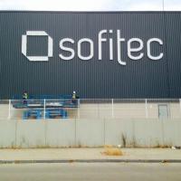 Sofitec Airbus Militari Sevilla Fabricaci&oacute;n y Montaje de letras corp&oacute;reas lacadas para Sofitec en Sevilla