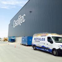 Sofitec Airbus Militari Sevilla Fabricaci&oacute;n y Montaje de letras corp&oacute;reas lacadas para Sofitec en Sevilla
