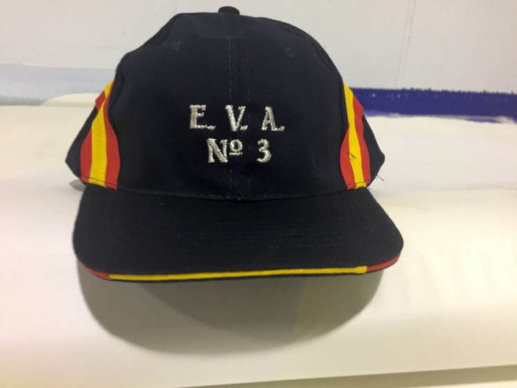 Gorra bordada del Escuadrón Aéreo EVA 3. Sevilla