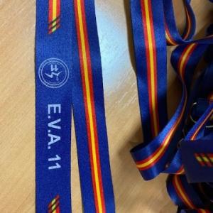 Lanyard serigrafiado. Ejército del Aire Sevilla.