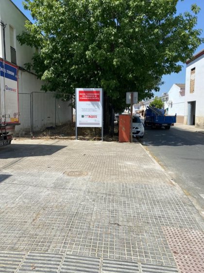 cartel valla Paln Supera.