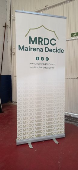 Roll up para Mairena Decide en Sevilla.