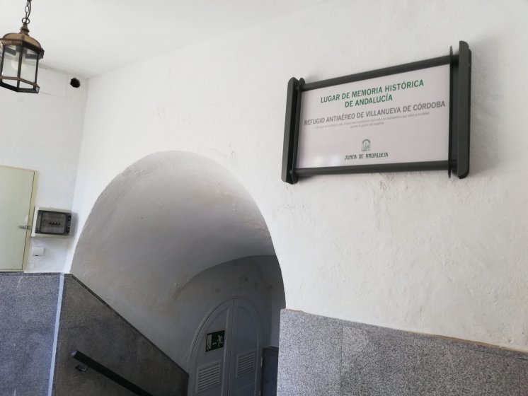 Rótulo Cartel Homologado Memoria Histórica. Junta de Andalucía. Sevilla 