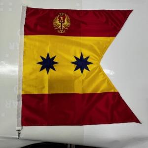 Bandera militar de presencia para Acuartelamiento Vigil de Quiñones en Sevilla.