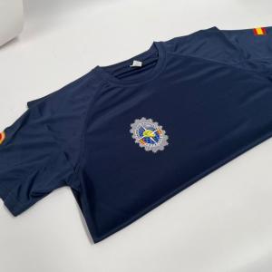 Camiseta técnica con grabación en transfer textil, para la Agrupación Motorista Cota Cero Sevilla.