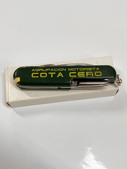 Navaja multiusos para la Agrupación Motorista Cota Cero en Sevilla.