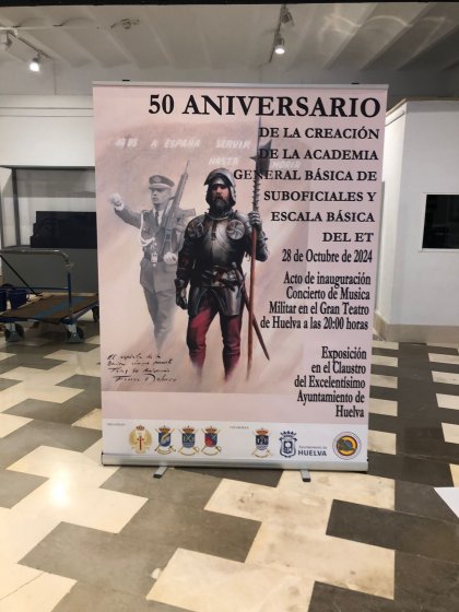 Roll up de 150 cm para el Museo Militar de Sevilla.