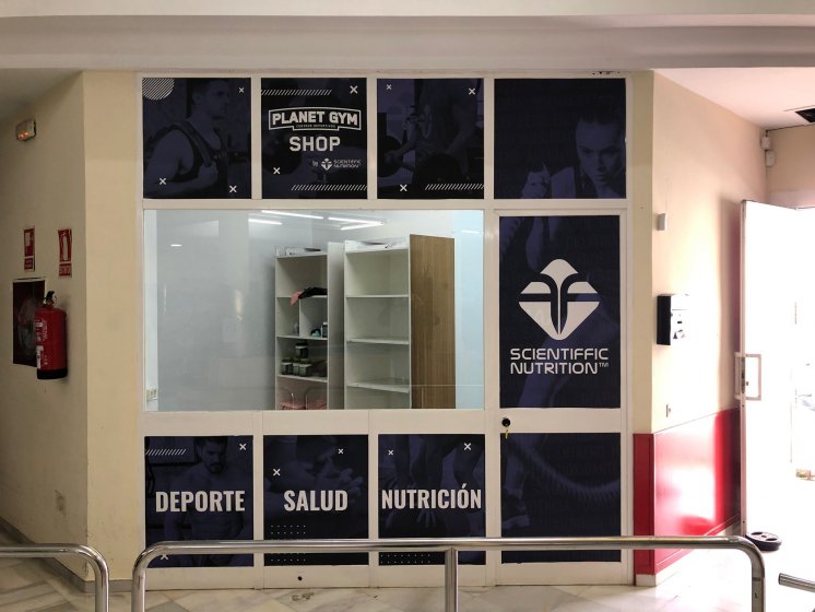 Routlación de interior para Scientiffic Nutrition Sevilla.