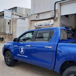 Rotulación de pick up Dehesa la Polana.